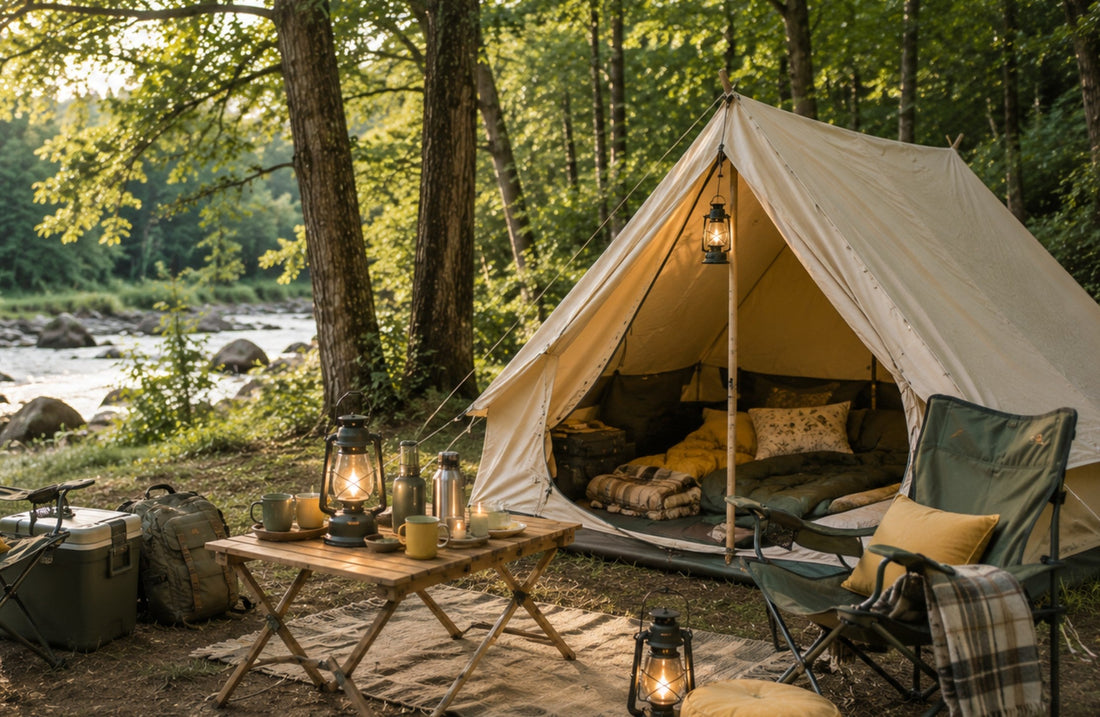 How to Make a Campsite Feel More Like Home