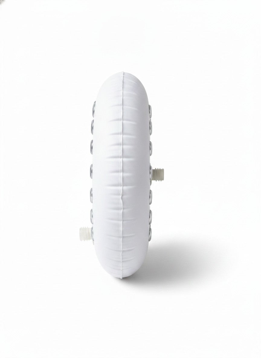 White Solar Powered Inflatable Pad Light