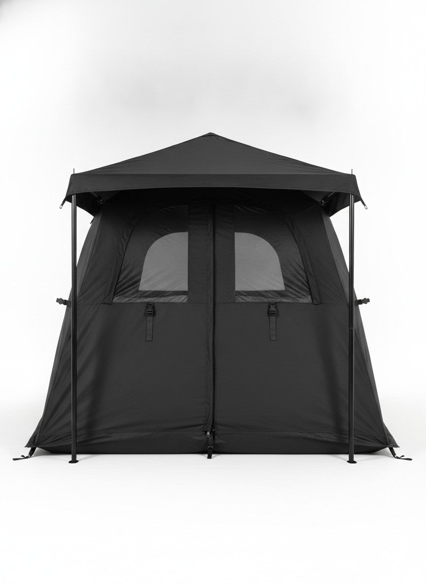 Black Four Season Cabin Family Tent