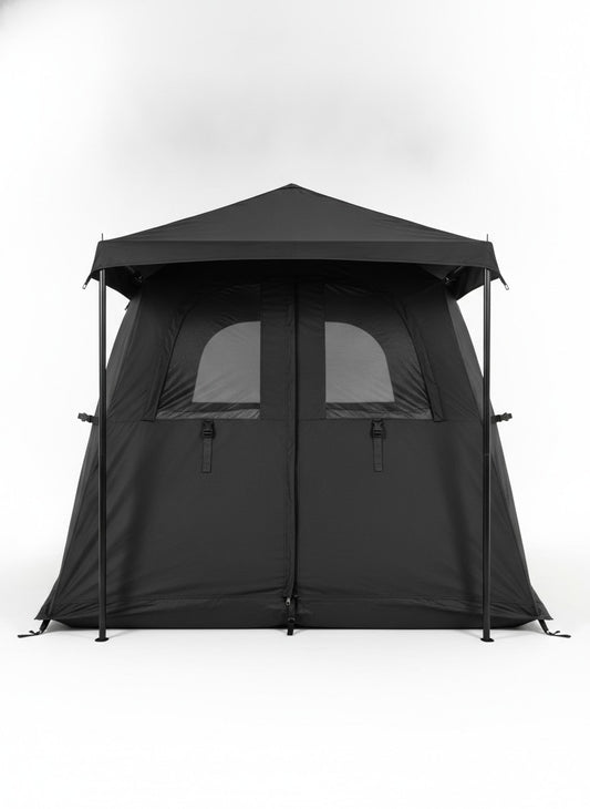 Black Four Season Cabin Family Tent